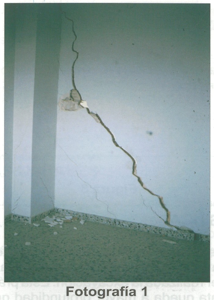 Errores de ejecución. Excavación de zapatas Foto1